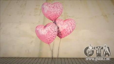 Rosa Herz-Luftballons für GTA San Andreas