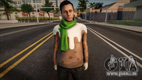 New Year Man Skin pour GTA San Andreas