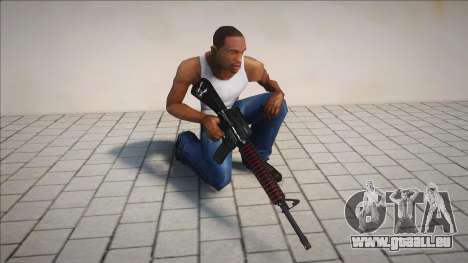 Red Gun M4 für GTA San Andreas