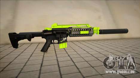 Green MP5lng pour GTA San Andreas