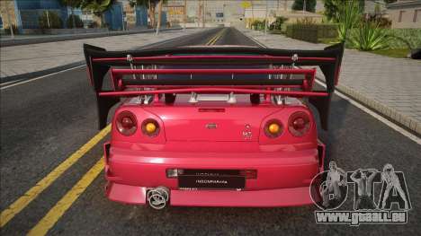 Nissan Skyline GT-R [Major] für GTA San Andreas