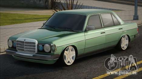 Mercedes-Benz W123 Green ver pour GTA San Andreas