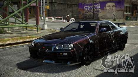 Nissan Skyline R34 F-Sport S8 für GTA 4