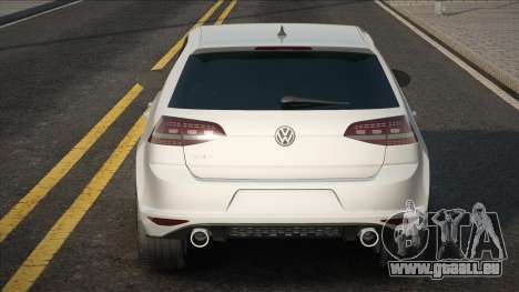Volkswagen Golf White pour GTA San Andreas