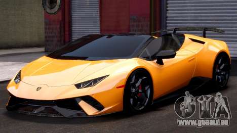 Lamborghini Huracan Yellow pour GTA 4
