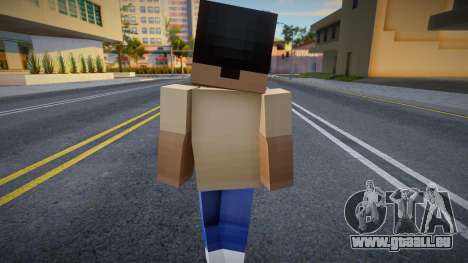 Minecraft Ped Big Bear v1 für GTA San Andreas
