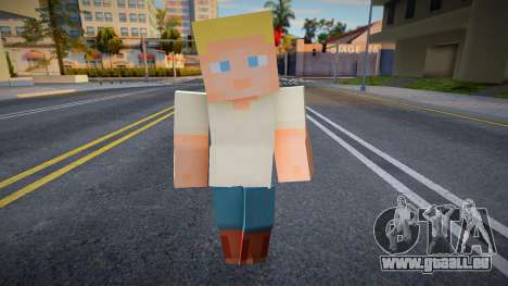 Minecraft Ped Dwfolc pour GTA San Andreas