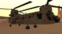 Iranische CH-47 Chinook Wüstentarnung - IRIAA für GTA San Andreas