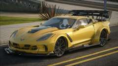 Chevrolet Corvette Yel für GTA San Andreas
