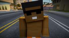 Minecraft Ped Bmybe pour GTA San Andreas