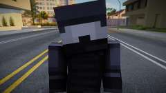 Minecraft Ped SWAT für GTA San Andreas