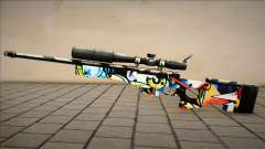 New Sniper Rifle [v24] für GTA San Andreas