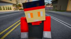 Minecraft Ped Wfyburg pour GTA San Andreas