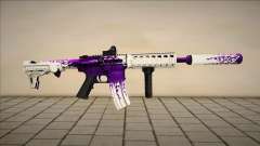 Purple M4 [v1] für GTA San Andreas