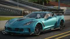 Chevrolet Corvette Blue pour GTA San Andreas
