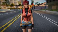 DOA Hitomi [Claire Redfield Cosplay] pour GTA San Andreas