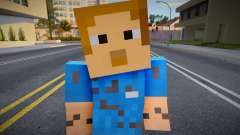 Minecraft Ped Dwayne für GTA San Andreas