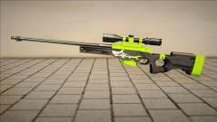 Green Sniper Rifle 1 pour GTA San Andreas