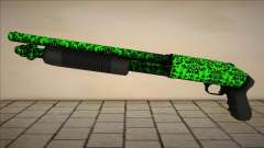 Chromegun [Green] für GTA San Andreas