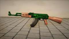 Green AK-47 [v1] pour GTA San Andreas