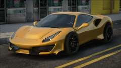 Ferrari Pista 488 Yellow für GTA San Andreas