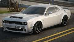 Dodge Challenger SRT Demon White für GTA San Andreas
