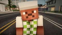 Minecraft Ped Wmygol1 pour GTA San Andreas