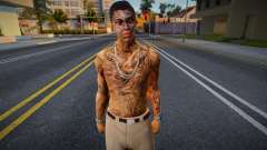 Tattoo man [Face and body] für GTA San Andreas