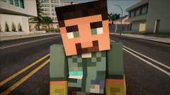 Minecraft Ped Janitor pour GTA San Andreas