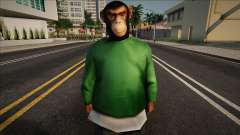 Grove Street Families - Monkey (FAM1) für GTA San Andreas