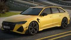 Audi RS6 Avant Yellow