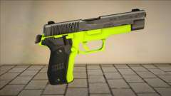 Green Colt45 weapon für GTA San Andreas