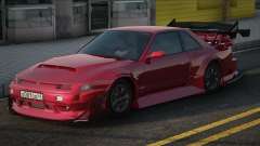 Nissan Silvia S13 Red für GTA San Andreas