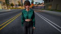 DOAXVV Nanami - Comfy High Waist Jeans v2 pour GTA San Andreas