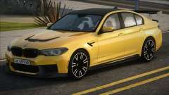 BMW M5 F90 Yellow pour GTA San Andreas