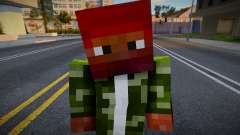 Minecraft Ped Emmet für GTA San Andreas