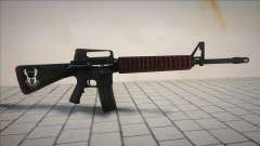 Red Gun M4 für GTA San Andreas
