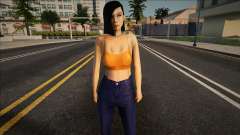 Irina in gewöhnlicher Kleidung für GTA San Andreas