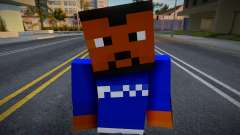 Minecraft Ped Madd Dogg pour GTA San Andreas