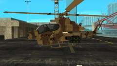 Cloche iranienne AH-1 cobra camouflage désert - IRIAA pour GTA San Andreas