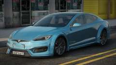 Tesla Model S P90D Blue für GTA San Andreas