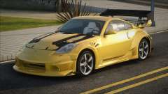 Nissan 350Z Yellow für GTA San Andreas