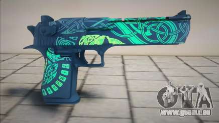 Green-Black Desert Eagle pour GTA San Andreas