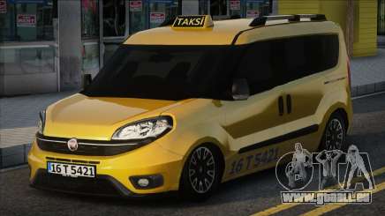 LowPoly Fiat Doblo Taksi Modu für GTA San Andreas