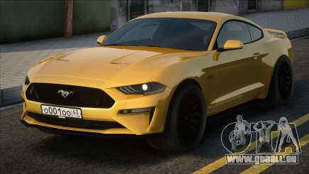 Ford Mustang (Yellow) pour GTA San Andreas