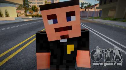 Minecraft Ped Hernandez für GTA San Andreas