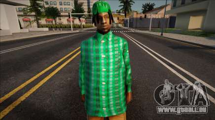 Fam 2 Green Style für GTA San Andreas