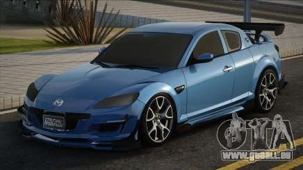Mazda RX7 Blue für GTA San Andreas