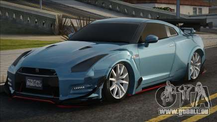 Nissan GTR R35 [Blue] pour GTA San Andreas