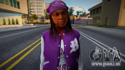 Ballas Girl GTA 5 Style pour GTA San Andreas